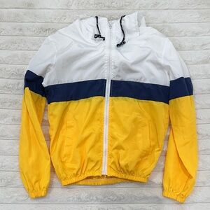 Colorblock Windbreaker Jacket